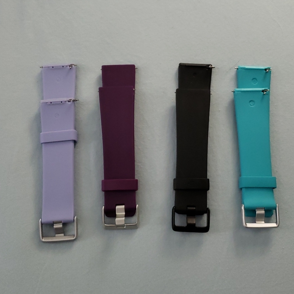 Fitbit versa silicone bands (bands only)